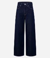 Calça Wide Leg em Jeans com Cintura Alta - 1