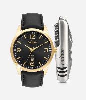 Relogio Analogico Aco Dourado Masculino Condor CO2115MZW K4P - 1
