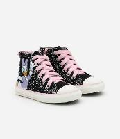 Tênis Infantil Abotinado com Estampa Minnie e Margarida - Tam 20 a 27 - 1