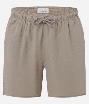 Bermuda Running em Microfibra com Textura Creponada