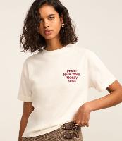 Camiseta Boxy em Algodão com Bordado New York - 2