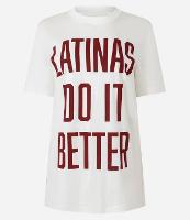 Camiseta T-shirt em Algodão com Estampa Latinas do it Better - 1