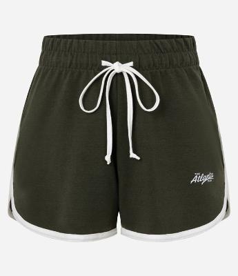 Short Curto em Moletom com Forro Fleece e Cós com Amarração