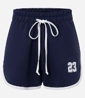 Short Curto em Moletom com Forro Fleece e Estampa 23 - 1