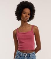 Blusa em Ribana com Alça Fina e Leve Textura - 2