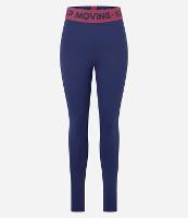 Calça Legging Esportiva em Microfibra com Cós Elástico Keep Mooving - 1