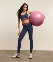 Calça Legging Esportiva em Microfibra com Cós Elástico Keep Mooving - 2