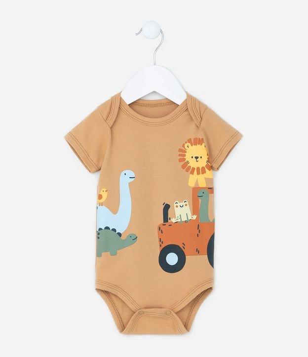 Body Infantil com Estampa Bichinhos - Tam 0 a 18 meses - 1