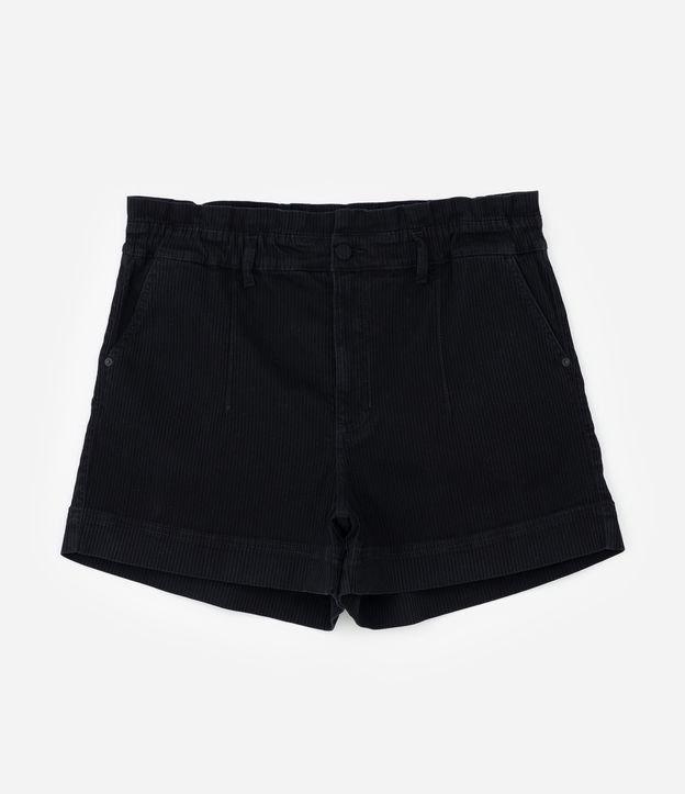 Short Clochard em Sarja Cotelê Curve & Plus Size - 1