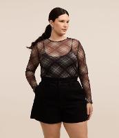 Short Clochard em Sarja Cotelê Curve & Plus Size - 2