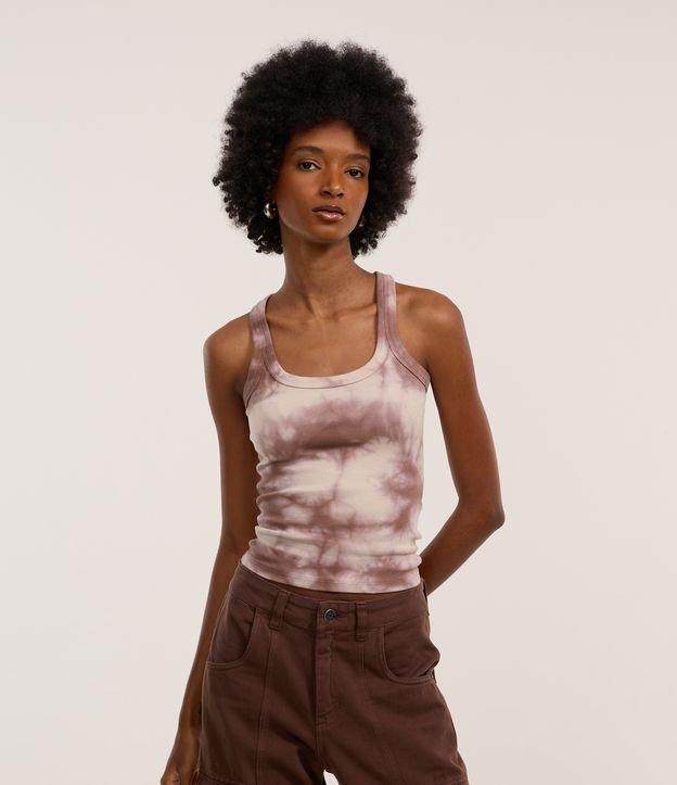 Regata Nadador em Ribana com Estampa Manchadinha - 1