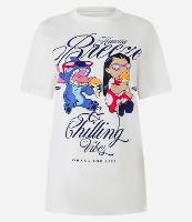 Camiseta T-shirt em Algodão com Estampa Stitch Hawaii Breeze - 1