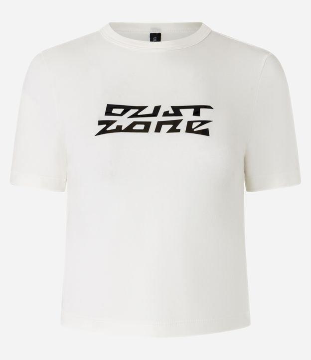 Blusa New T-shirt em Algodão com Estampa em Lettering - 1