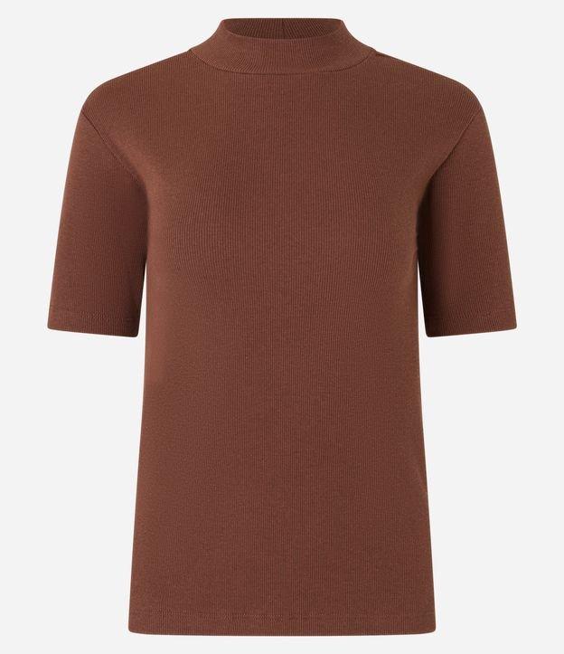 Blusa em Ribana com Golinha Alta - 1