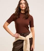 Blusa em Ribana com Golinha Alta - 2