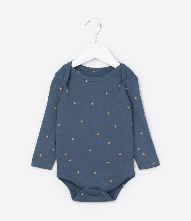 Body Infantil com Estampa Mini Solzinho - Tam RN a 18 meses - 1