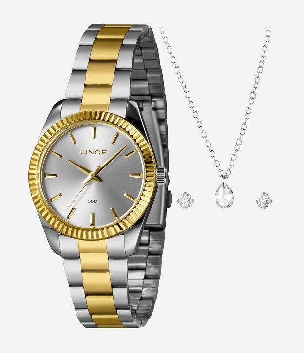  Kit Relógio Analógico Feminino Lince  - 1