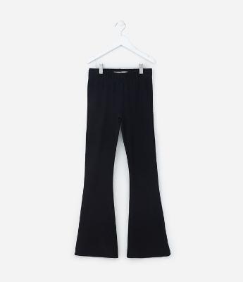 Calça Flare Infantil Básica em Ribana - Tam 5 a 14 anos