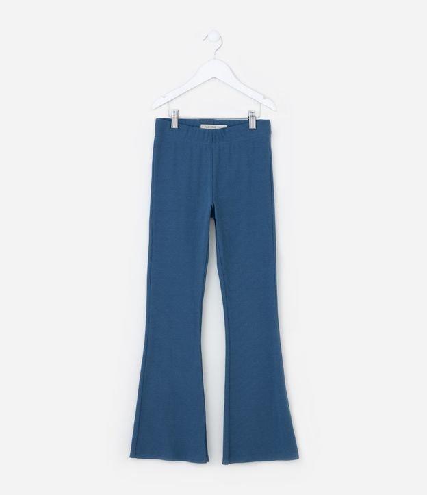 Calça Flare Infantil Básica em Ribana - Tam 5 a 14 anos - 1