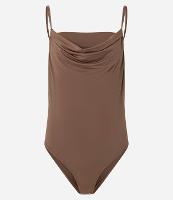 Body em Microfibra com Decote Degage - 1