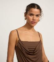 Body em Microfibra com Decote Degage - 2