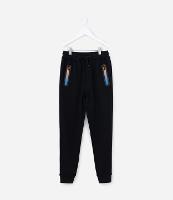 Calça Infantil em Tech Fleece com Bolso e Zíper - Tam 5 a 14 Anos - 1