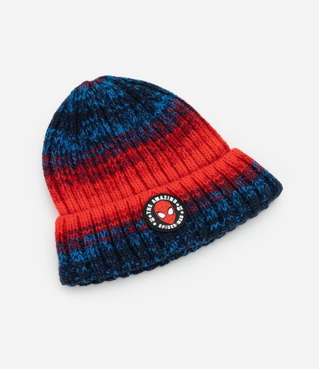 Touca Infantil com Estampa Homem-Aranha e Degradê - Tam Único - 1