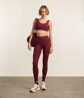 Calça Legging Esportiva em Microfibra Texturizada Animal Print Onça - 2