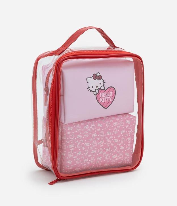 Kit 03 Nécessaire com Tamanhos Diversos e Estampa Hello Kitty - 2