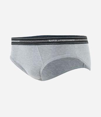 Cueca Slip em Algodão com Elastano LUPO