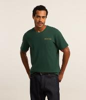 Camiseta em Algodão com Estampa Frente e Costas Paisley - 2