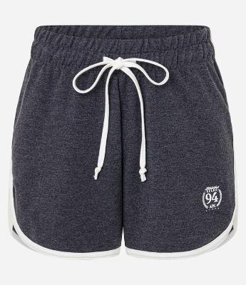 Short Sportcore Runner em Moletom com Víes Contrastante