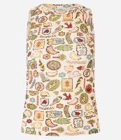 Blusa Regata Nadador em Ribana com Estampa Divertida - 1