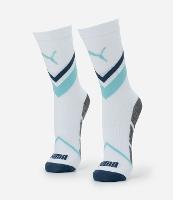 Meia Esportiva com Compressão e Estampa Geométrica Puma - 1