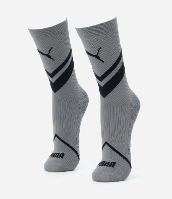 Meia Esportiva com Compressão e Estampa Geométrica Puma