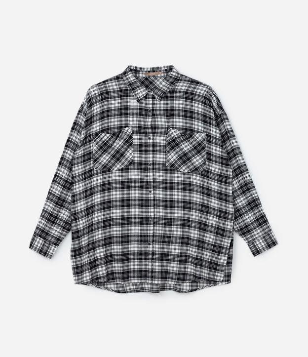 Camisa Flanela Xadrez Curve & Plus Size - 1