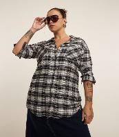 Camisa Flanela Xadrez Curve & Plus Size - 2