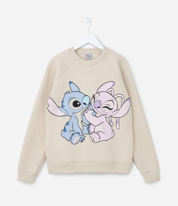 Casaco Infantil com Estampa Stitch e Angel - Tam 5 a 14 Anos - 1