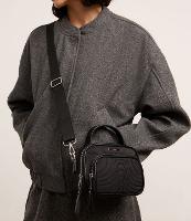 Bolsa Câmera Bag Pequena com Textura em Matelassê - 2