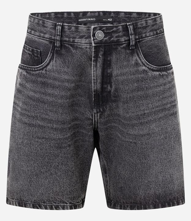 Bermuda Reta em Jeans - 1