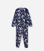 Pijama Infantil em Plush com Estampa Harry Potter - Tam  5 a 14 Anos - 1