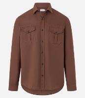 Camisa Comfort em Sarja Leve com 02 Bolsos - 1