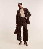 Calça Reta Alfaiatada com Cinto de PU - 2