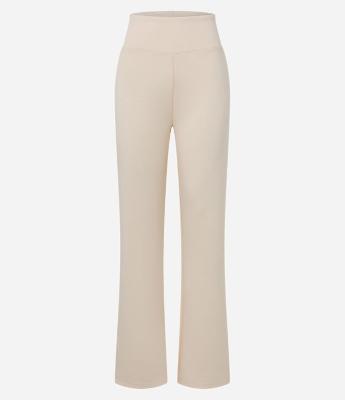 Calça Flare em Moletinho com Forro Fleece