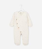 Macacão Infantil com Estampa Formas Geométricas - Tam RN a 18 meses - 1