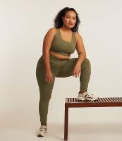 Calça Legging Tecnologia Dry Cós Sobreposto Curve & Plus Size - 2