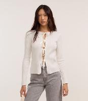 Blusa em Tricô com Lacinhos Frontais - 1