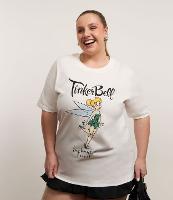 Blusa com Estampa Tinker Bell em Paetê Curve & Plus Size - 2