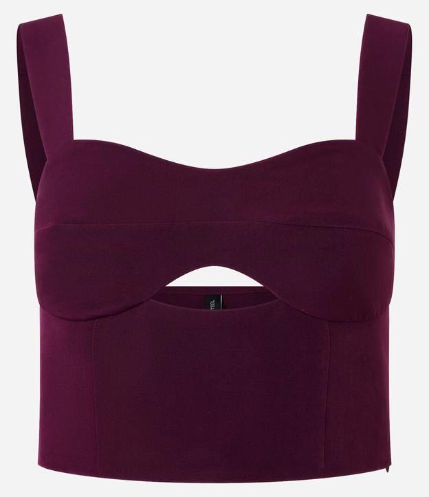 Blusa em Alfaiataria com Recorte Vazado - 1