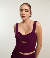 Blusa em Alfaiataria com Recorte Vazado - 2